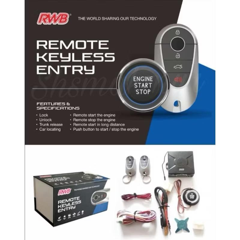 Alarm mobil keyless RWB start stop engine