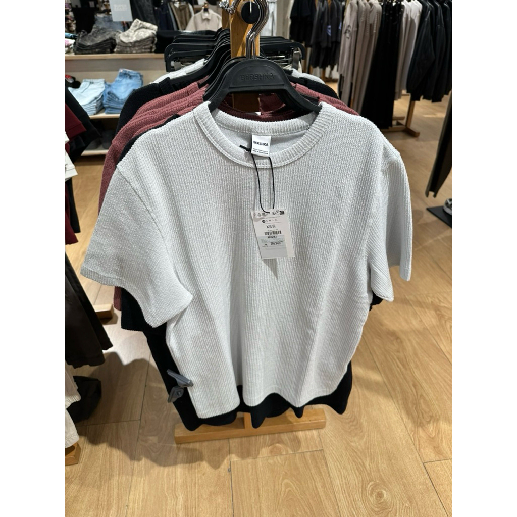 Kaos Polos Cowok Pria Bershka