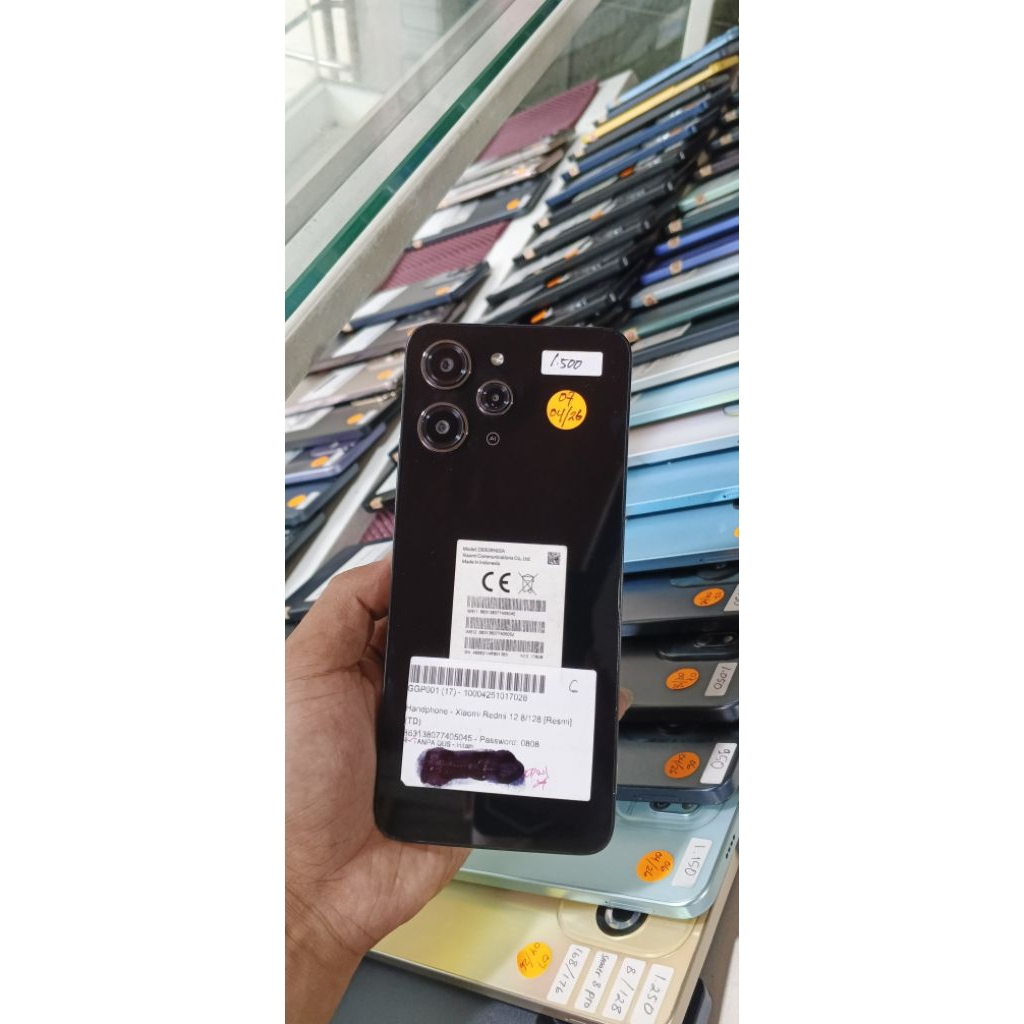 XIOMI REDMI 12 RAM 8/128GB NORMAL SIAP PAKAI ORIGINAL MULUS