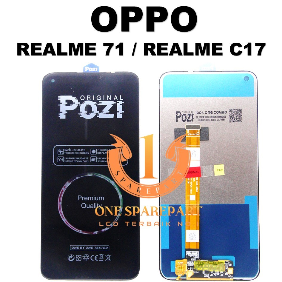 LCD TOUCHSCREEN REALME 71 / REALME C17 COMPLETE ORIGINAL 1 SET 100%