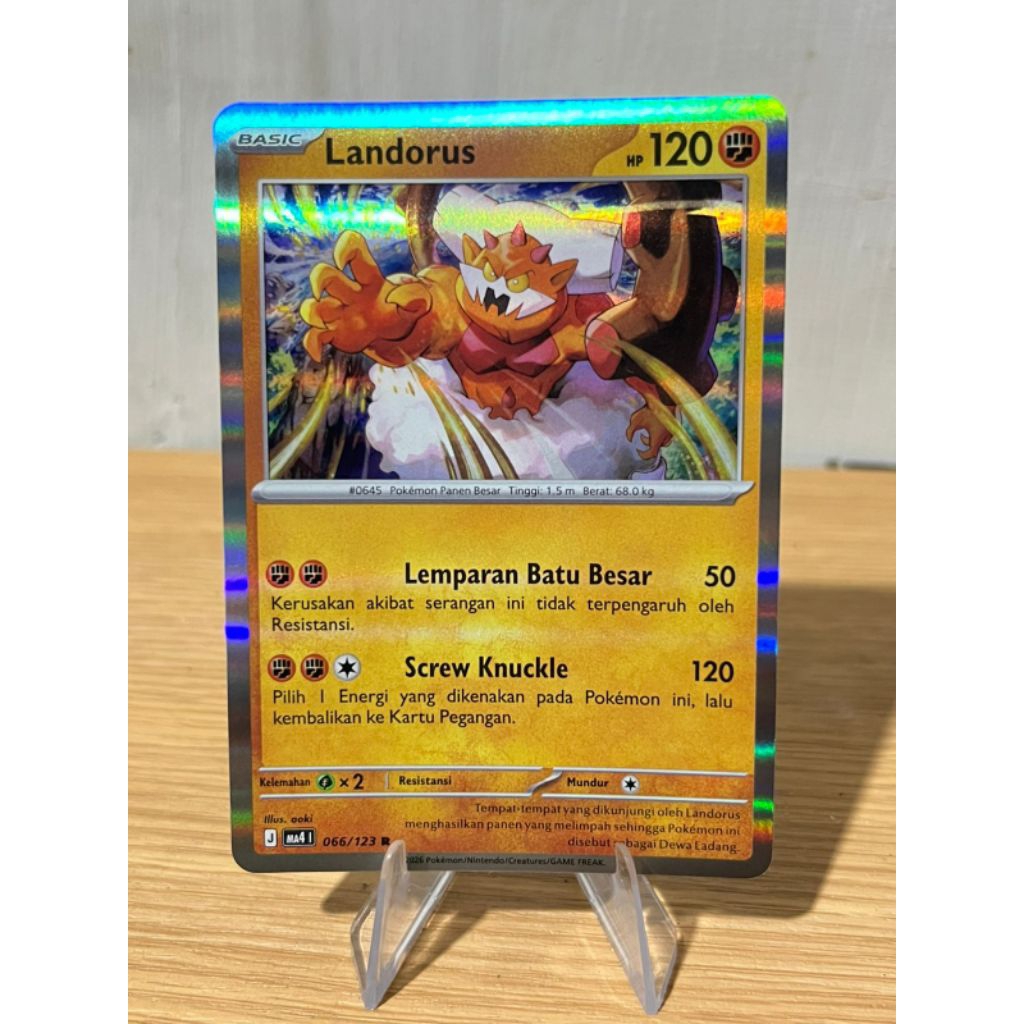 Landorus Ledakan Peniada Kartu Pokemon TCG