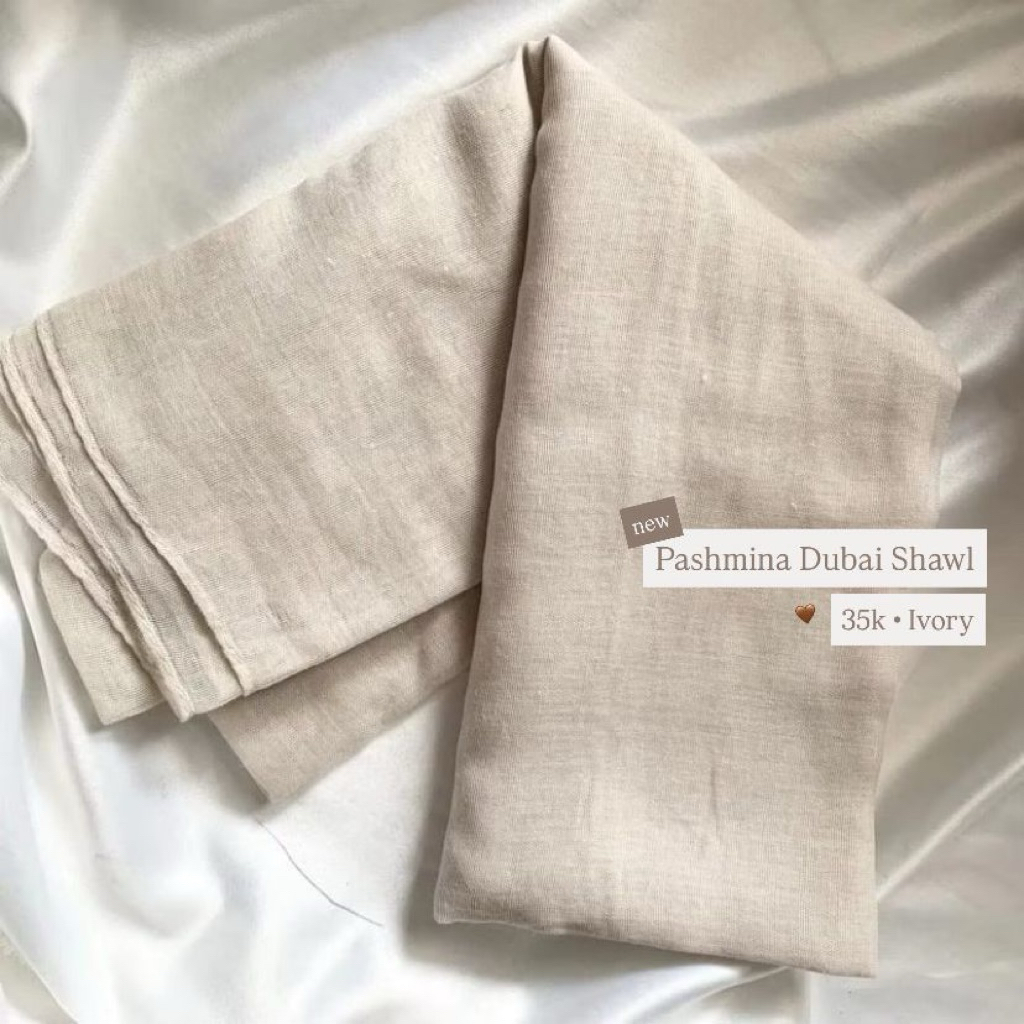 Pashmina Dubai Ivory