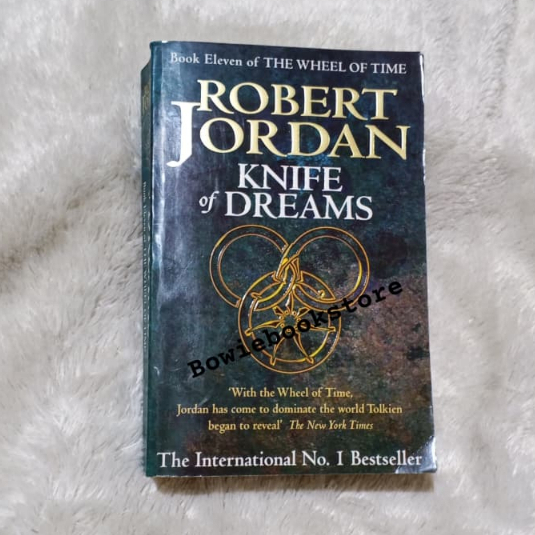 ORIGINAL Bekas Buku Robert Jordan Knife of Dreams - English Version