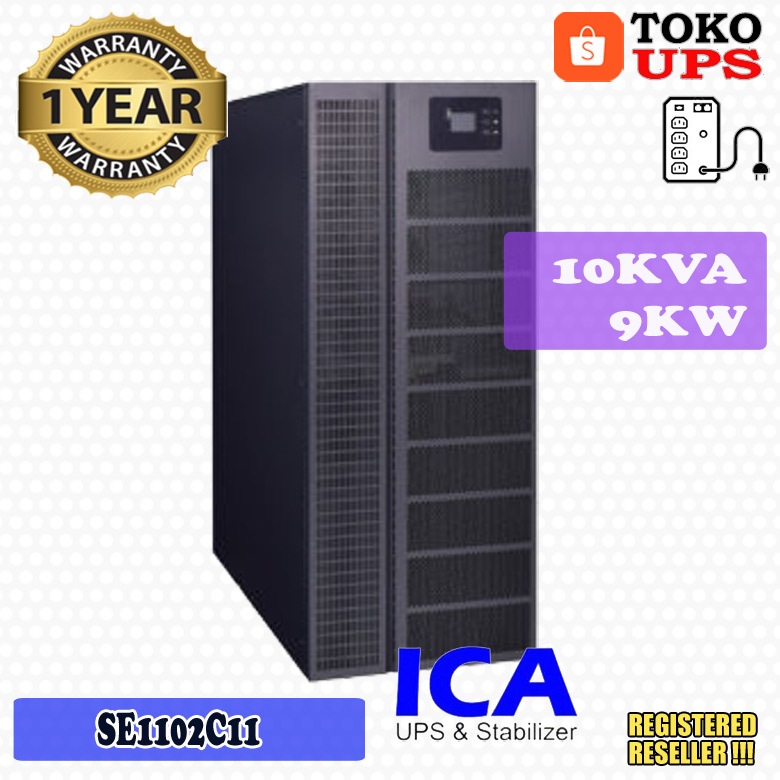 UPS ICA SE1102C11 10000VA 9000W Online Sinewave LCD 1:1phase