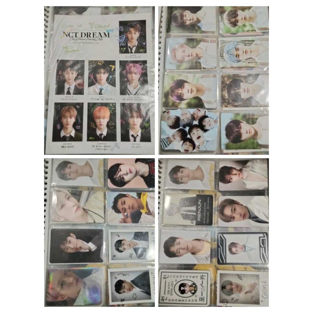 PHOTOCARD ALBUM MERCH NCT DREAM MARK HAECHAN RENJUN JENO JAEMIN CHENLE JISUNG TAEYONG PC DREAM A DRE