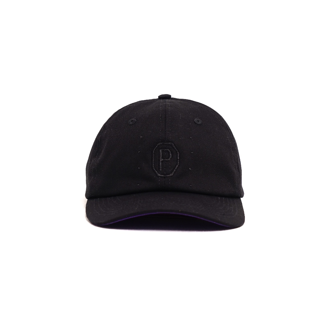 Topi Perunggu - P_Logogram_2025 Black On Black (Hat)