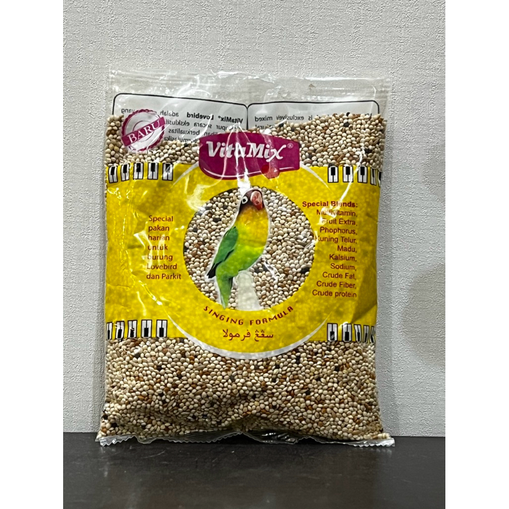 VitaMix singing lovebird dan parkit / burung / lovebird / parkit / vitamix lovebird / vitamix parkit