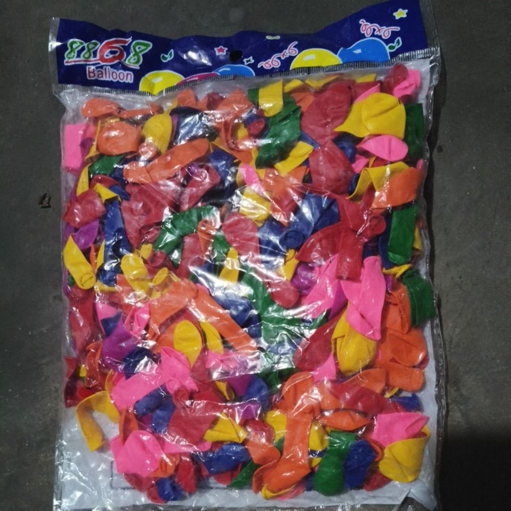 Balon Jari isi 500 Pcs Tebal 8868 Grosir