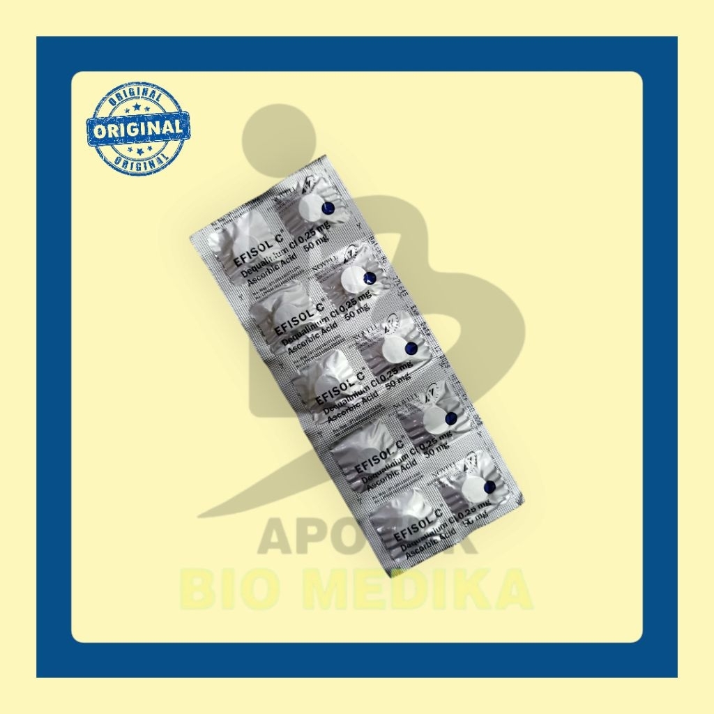 EFISOL TABLET OBAT SARIAWAN