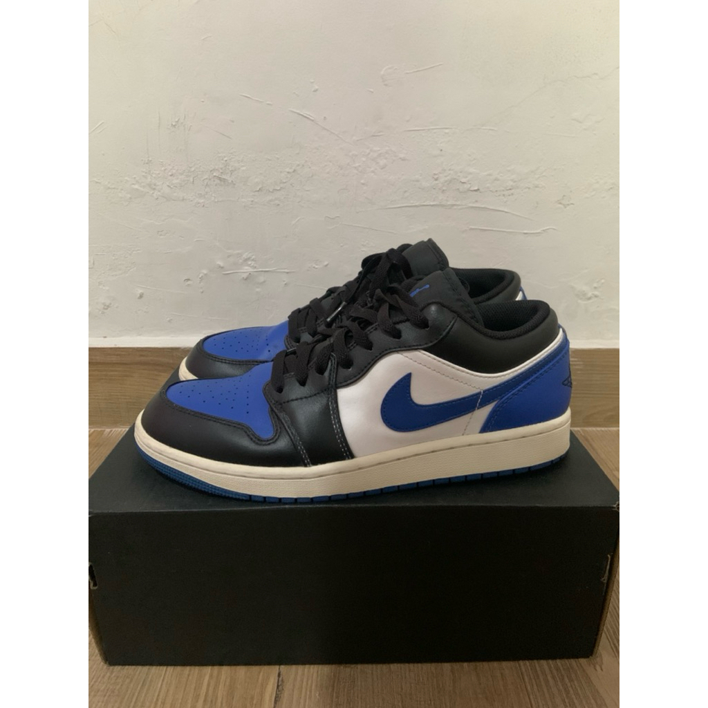 AJ 1 Low Bred Toe Royal Blue