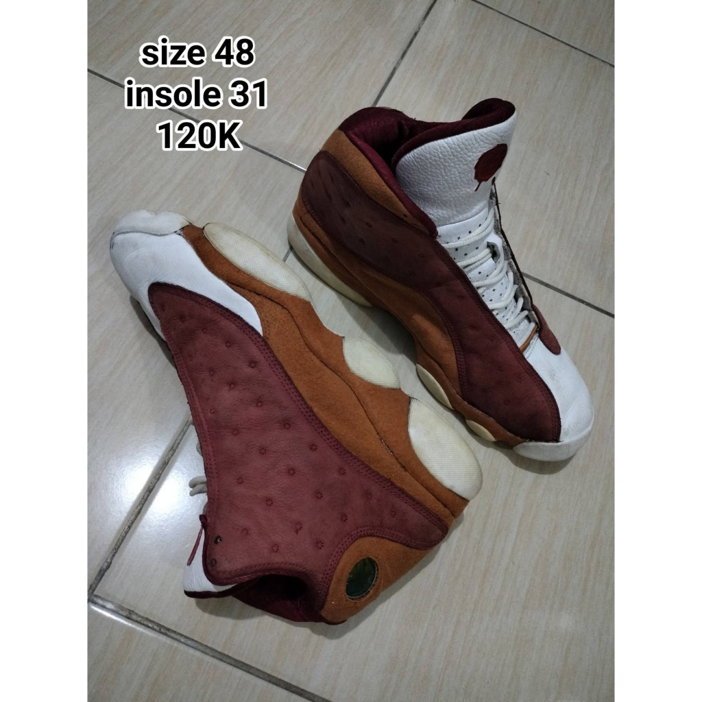 AIR JORDAN RETRO 13 INSOLE 31 MINUS