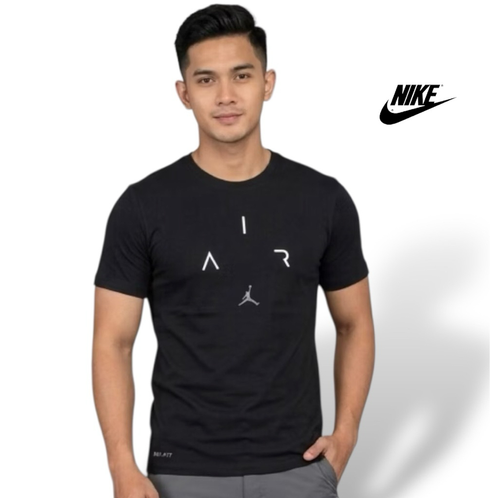 Baju Kaos AWanita JORDAN DRI FIT 100 Black  Original Second / Preloved / Bekas