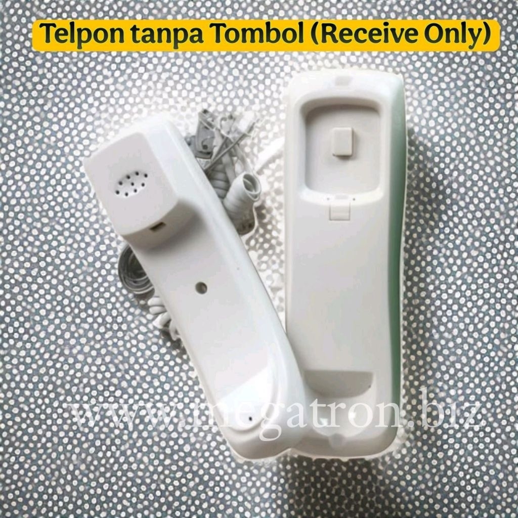 Pesawat Telpon mini tanpa tombol - Receive Only Phone - Hanya untuk menerima telepon