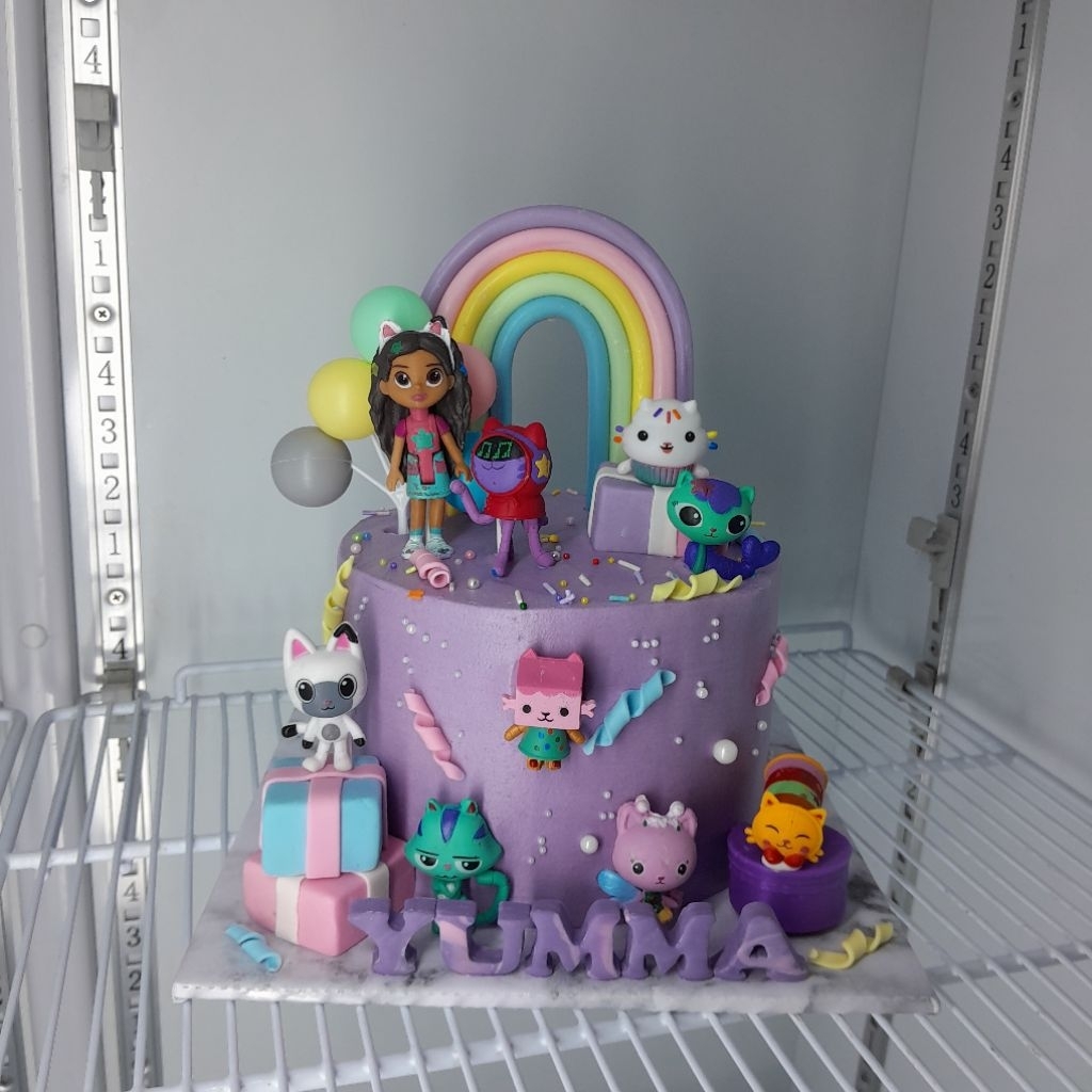 cake birthday gabby dollhouse / Gabby's Dollhouse cake