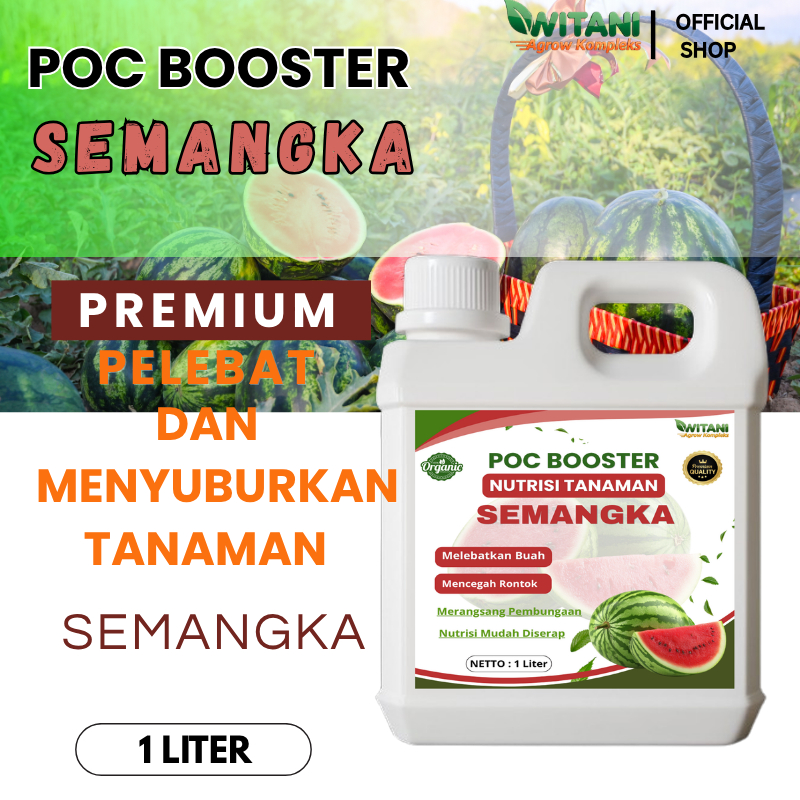 Pupuk Cair Pembesar Buah Semangka / Pupuk Penyubur Tanaman Semangka / Pupuk Daun Dan Buah Semangka