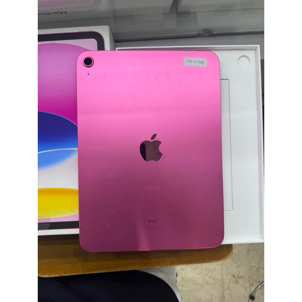 IPAD 10 64GB WIFI PINK EX IBOX BEKAS