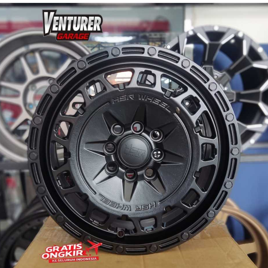 Velg Racing R15 Hsr Arfak Model Rally Buat Mobil Avanza Livina Evalia Vios Yaris