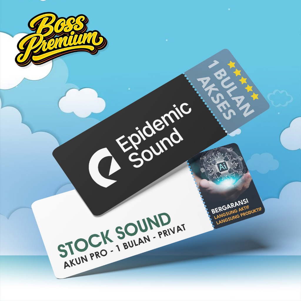 EPIDEMIC SOUND PREMIUM (Private & Sharing )