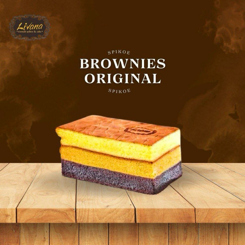 SPIKOE LIVANA VARIAN KOMBINASI BROWNIES By. Livana