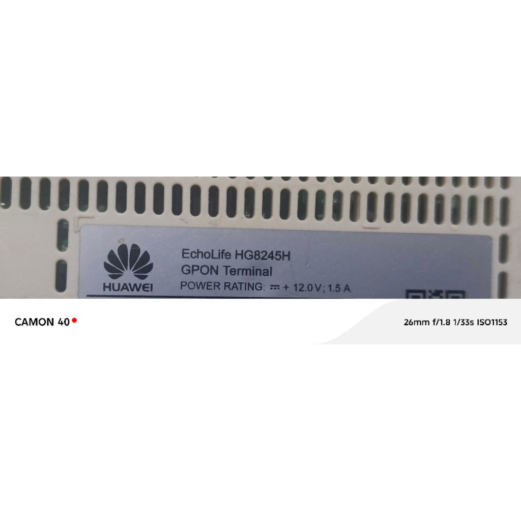 ROUTER HUAWEI GPON HG8245H / 5H