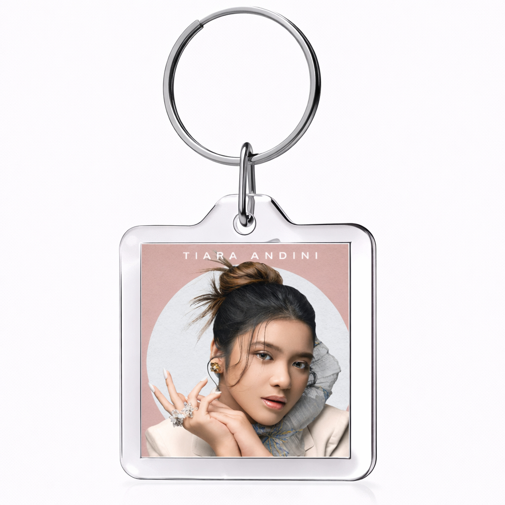 Tiara Andini NFC Album Keychain – Scan & Play Spotify Music Tag Gantungan Kunci I Ganci I Gantungan 