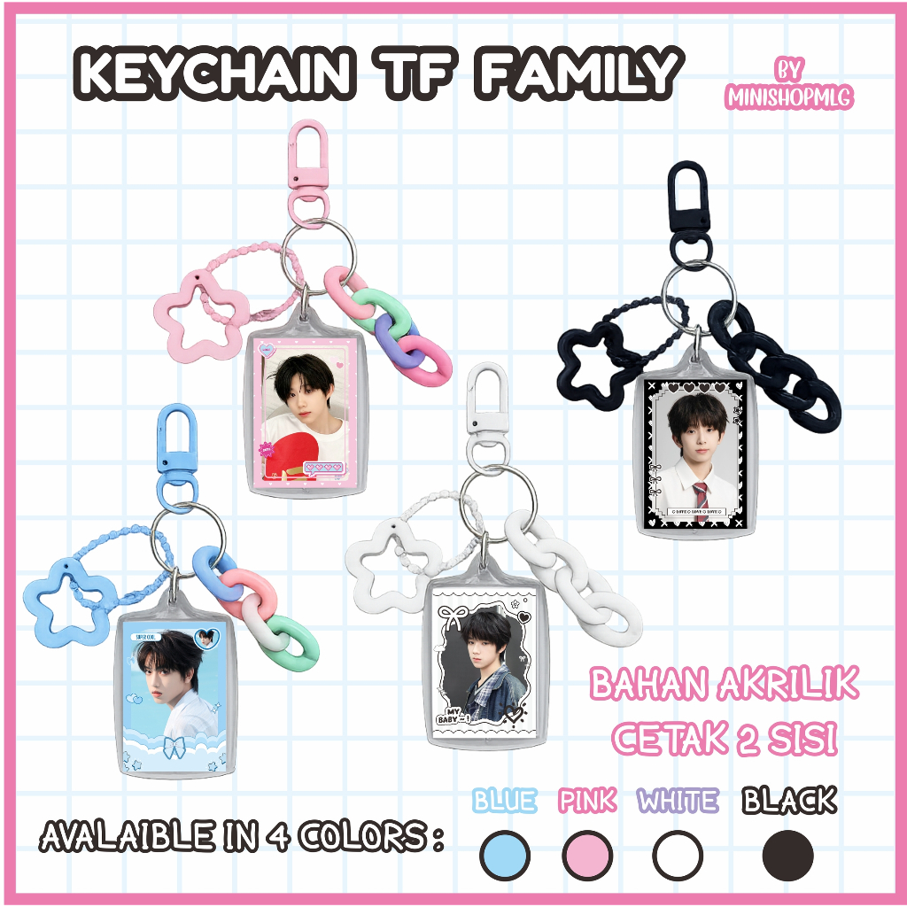 KEYCHAIN TF FAMILY - GANTUNGAN KUNCI TF FAMILY GEN 4