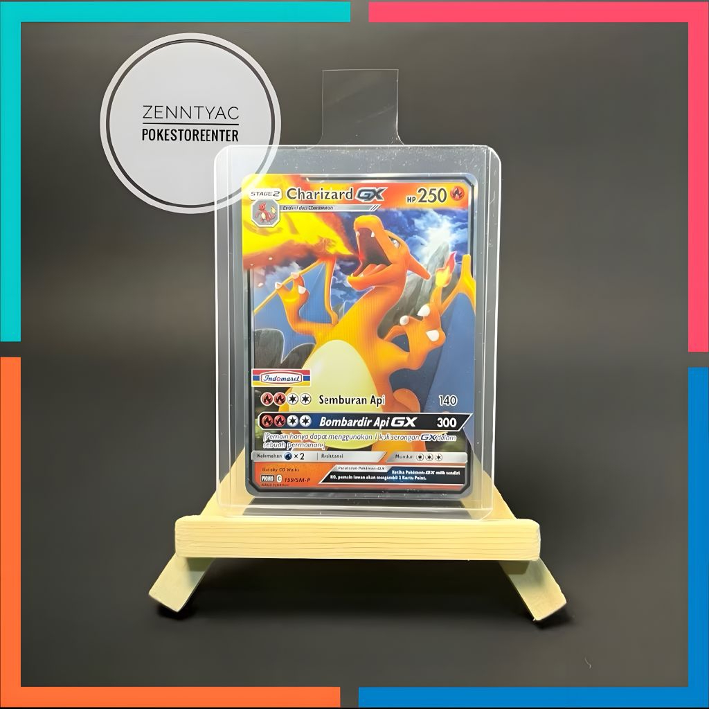 Charizard GX Indomaret, Kartu Pokemon TCG Indonesia