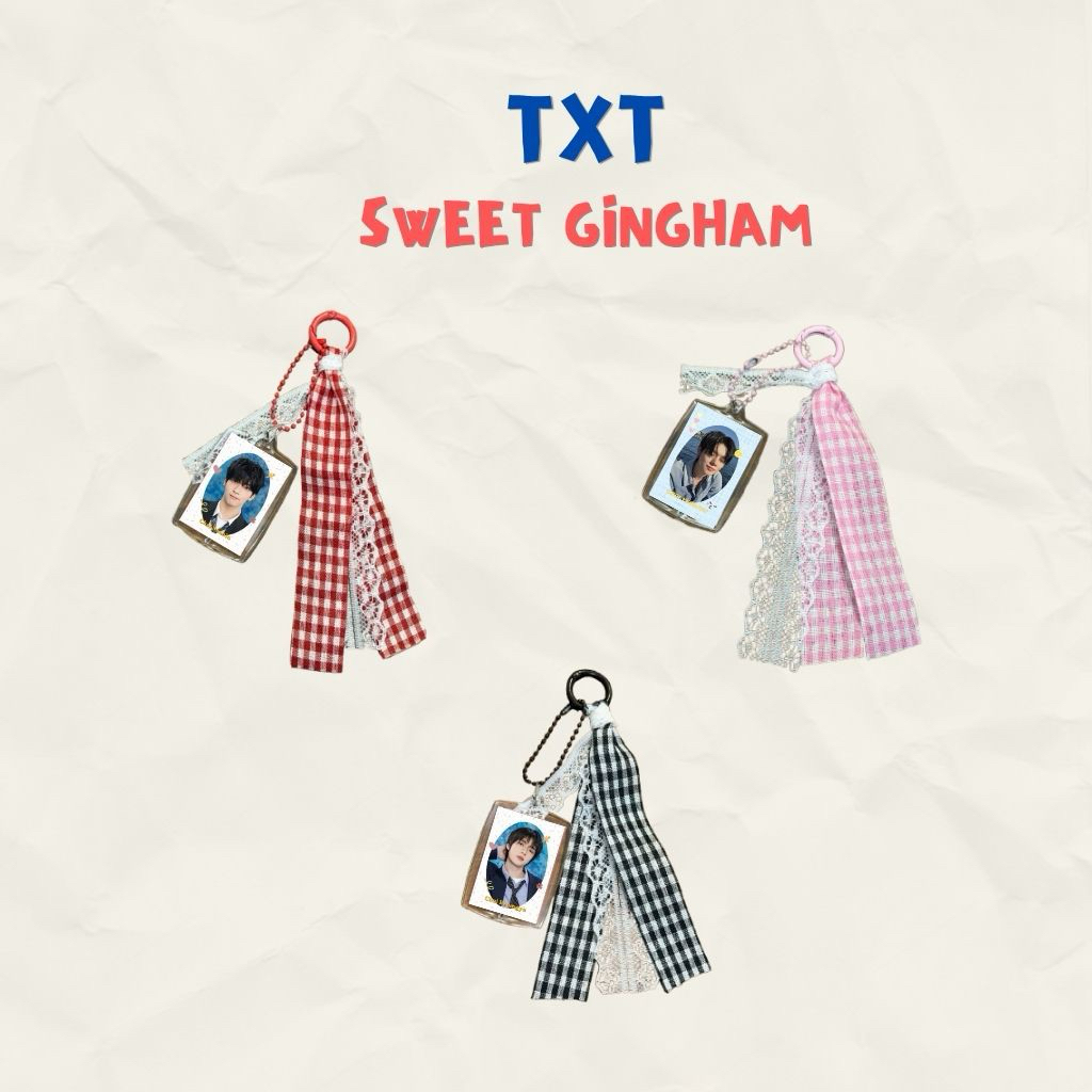 TXT Sweet Gingham - KPOP KEYCHAIN