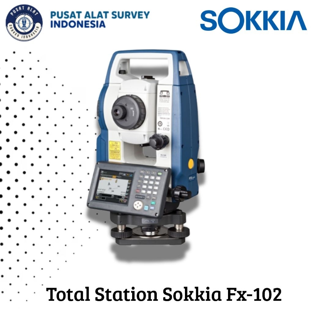 Total Station Sokkia FX-102/ Sokkia Total Station Fx-102 Bekas lengkap