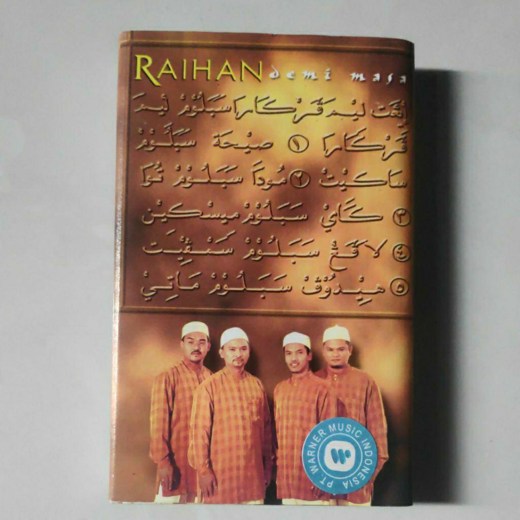 KASET PITA RAIHAN ALBUM DEMI MASA | KASET PITA RELIGI