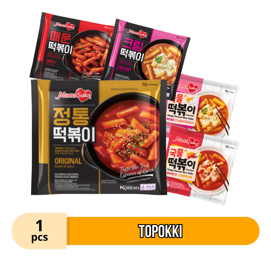 Toppoki Topoki tteokboki Mamasuka 134gr