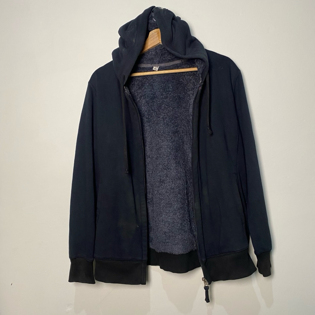 zip hodie uniqlo sherpa