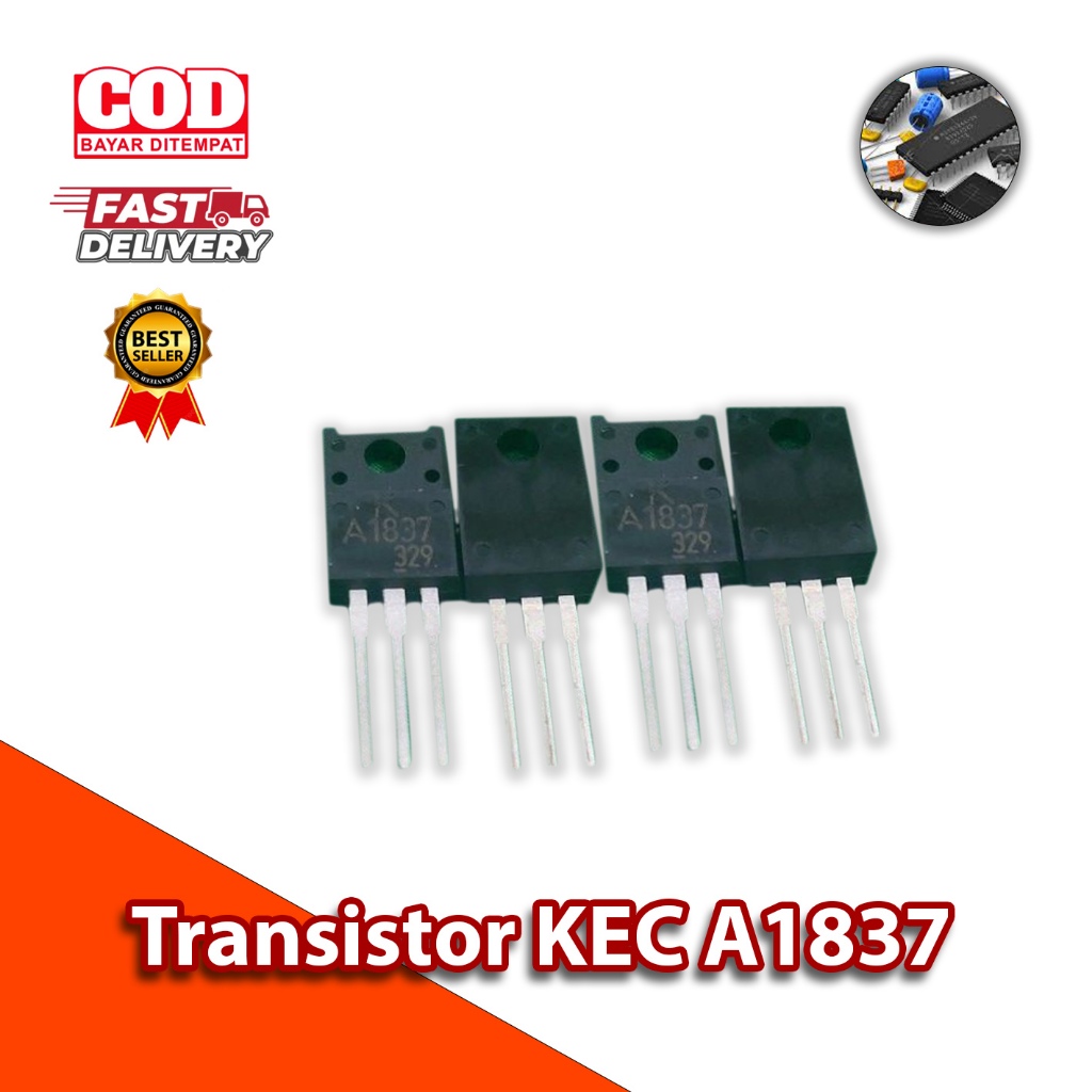 Transistor KEC A1837 - C4793 A 1837 - C 4793 ORI A1837-C4793 ASLI