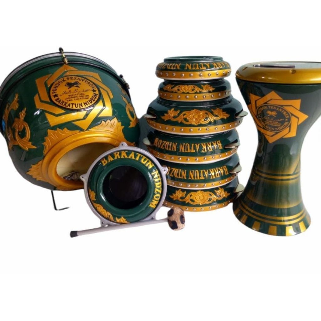 hadroh fullset ukir/hadroh 1 paket ukir/rebana 1set ukir/rebana 1 paket ukir/rebana satu set ukir/ha