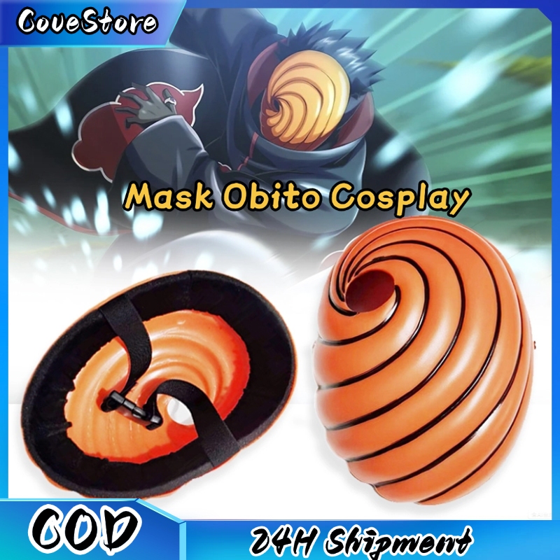 Cosplay Mask Obito Orange Tobi Obito Uchiha Naruto Cosplay Anime Cosplay Naruto Akatsuki