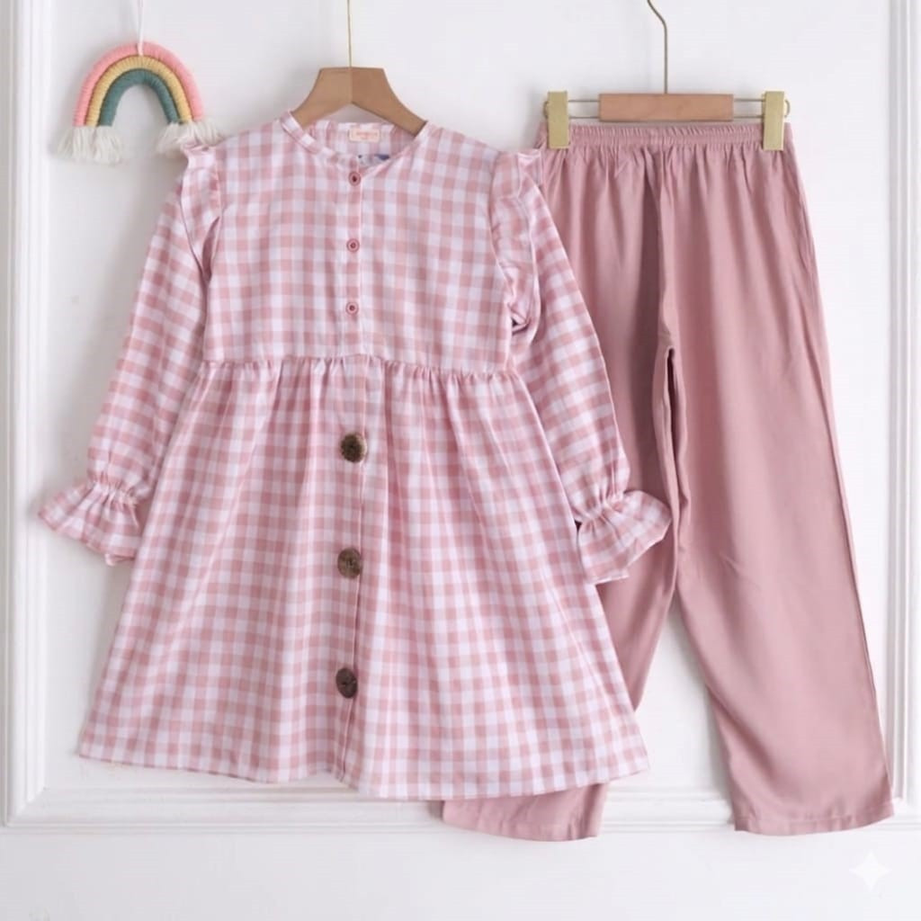 HOLALA SET KIDS ANAK PEREMPUAN BAHAN PREMIUM