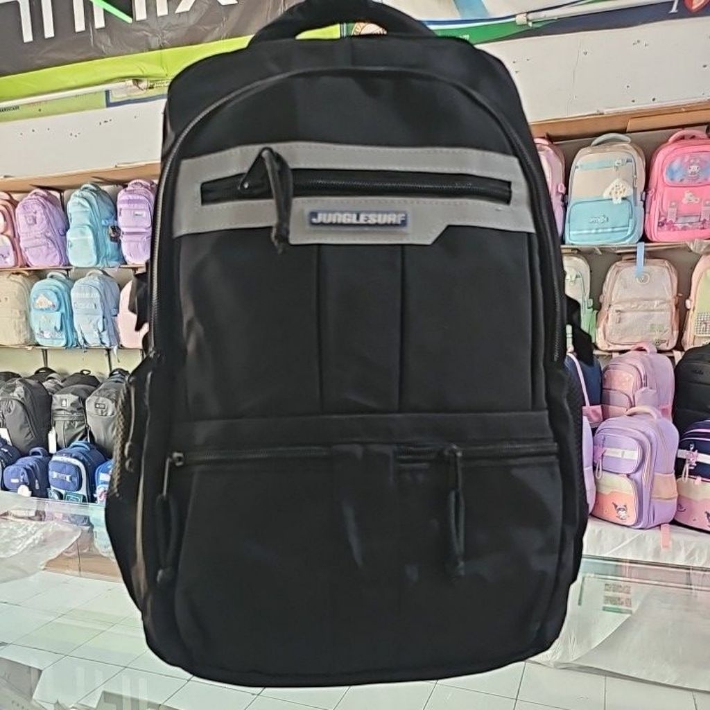 TAS RANSEL PRIA JUNGLE SURF BY ALTO ORIGINAL 70840K HITAM