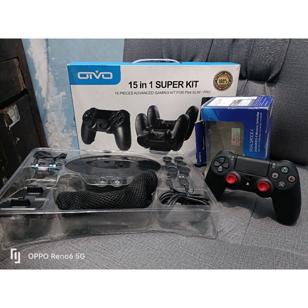 Stick ps4 Ori Mesin ds4 plus superkit ps4