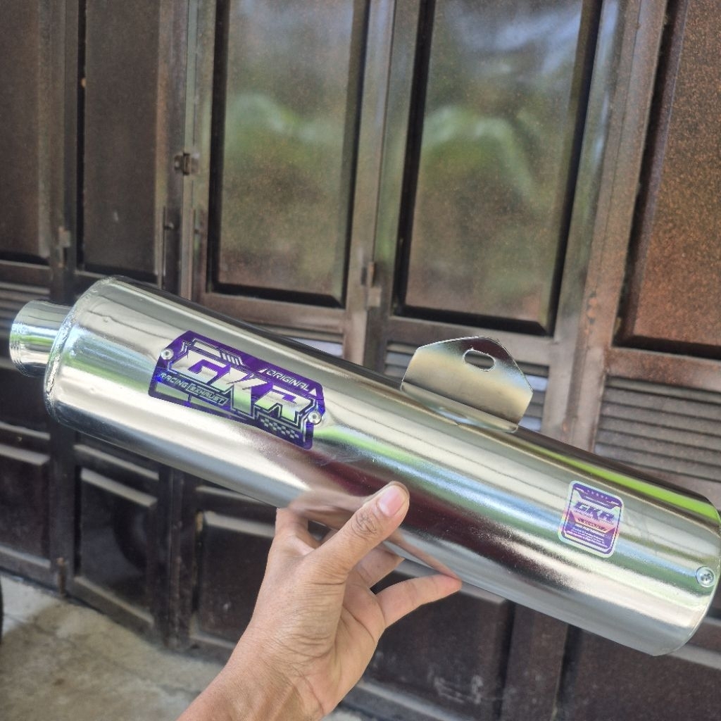 Knalpot racing Ckd bobokan GKR original satria fu