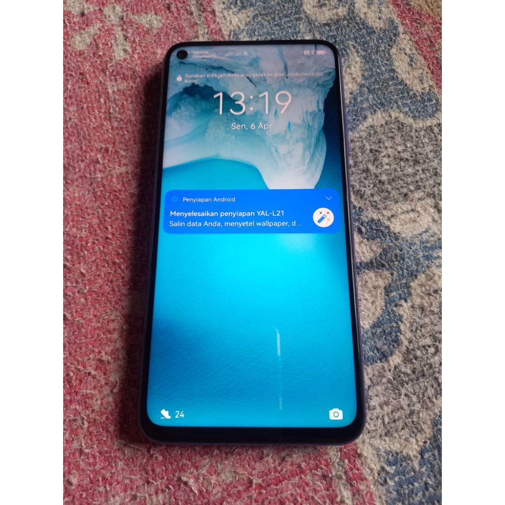 Huawei Nova 5T Ram 8/ 128 gb. HP saja normal segel tanpan minus