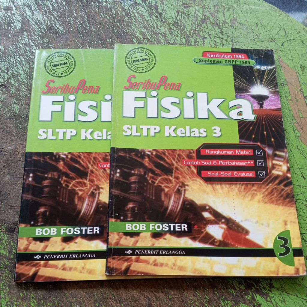 BUKU SERI SOAL SERIBU PENA FISIKA SMP KELAS 3/IX KURIKULUM 1994/GBPP 1999