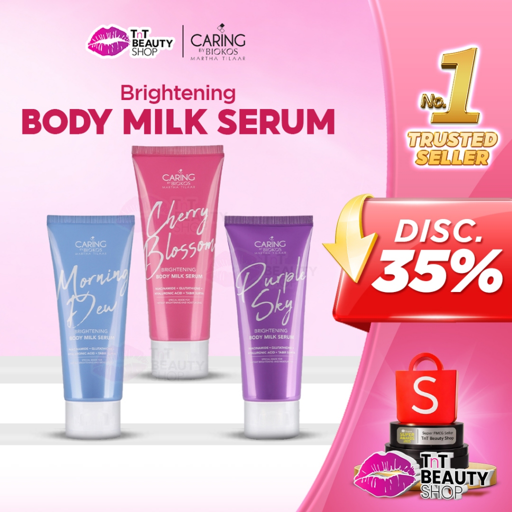 Caring By Biokos Brightening Body Milk Serum 180 ml | TnT Beauty Shop