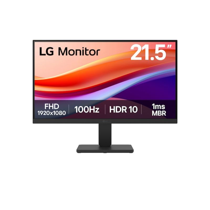 LG Monitor 22U401A LED Monitor 22" VA FHD 100Hz 1ms Dynamic Action Sync HDR10 HDMI VGA