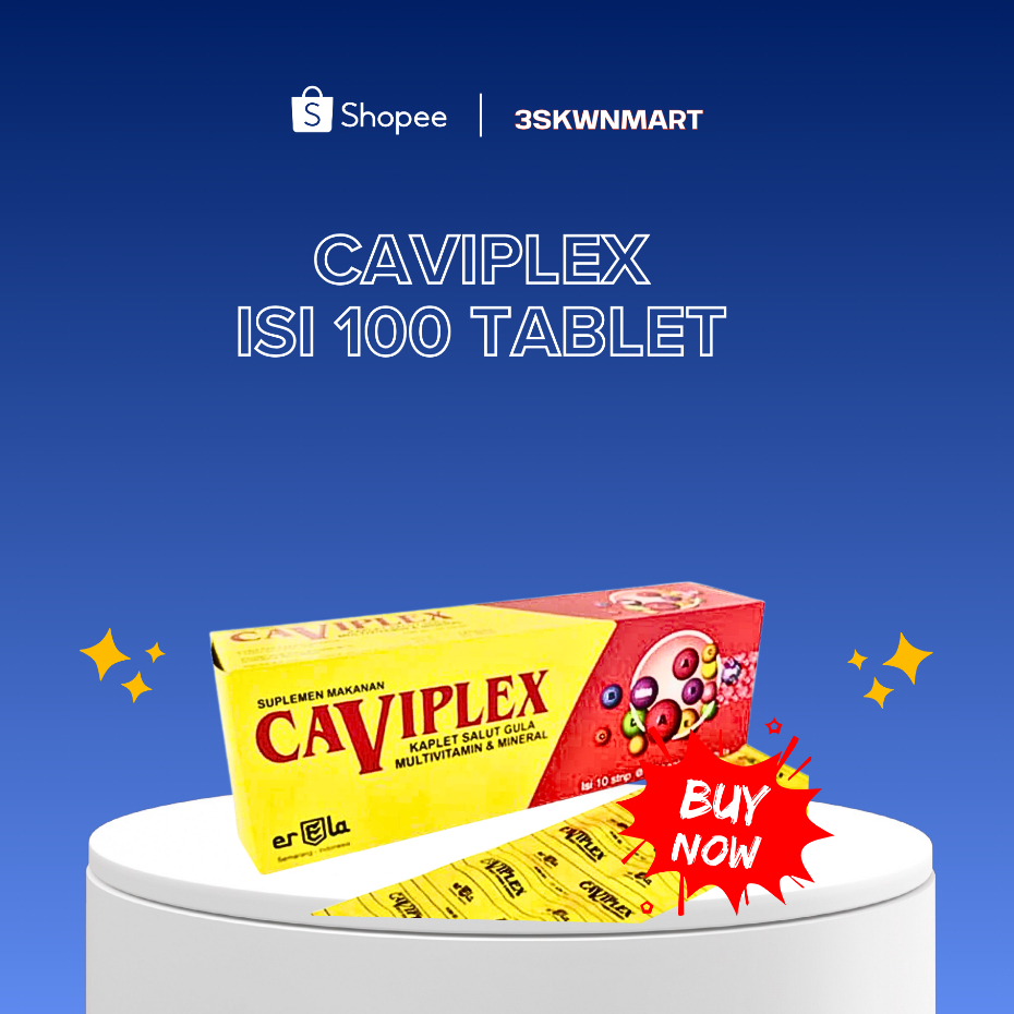Caviplex vitamin box 100 tablet