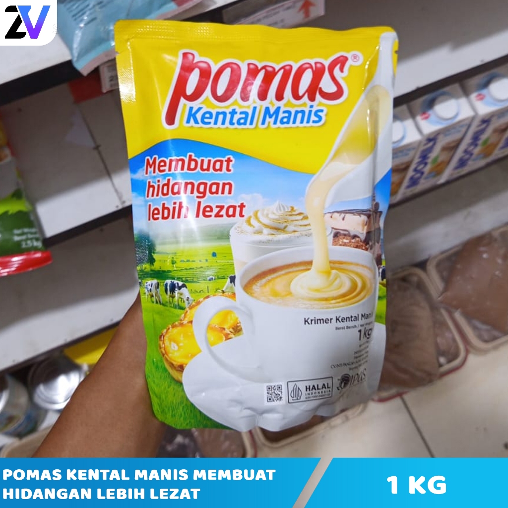 Pomas Susu Kental Manis Kemasan 1 kg - Krimer Kental Manis