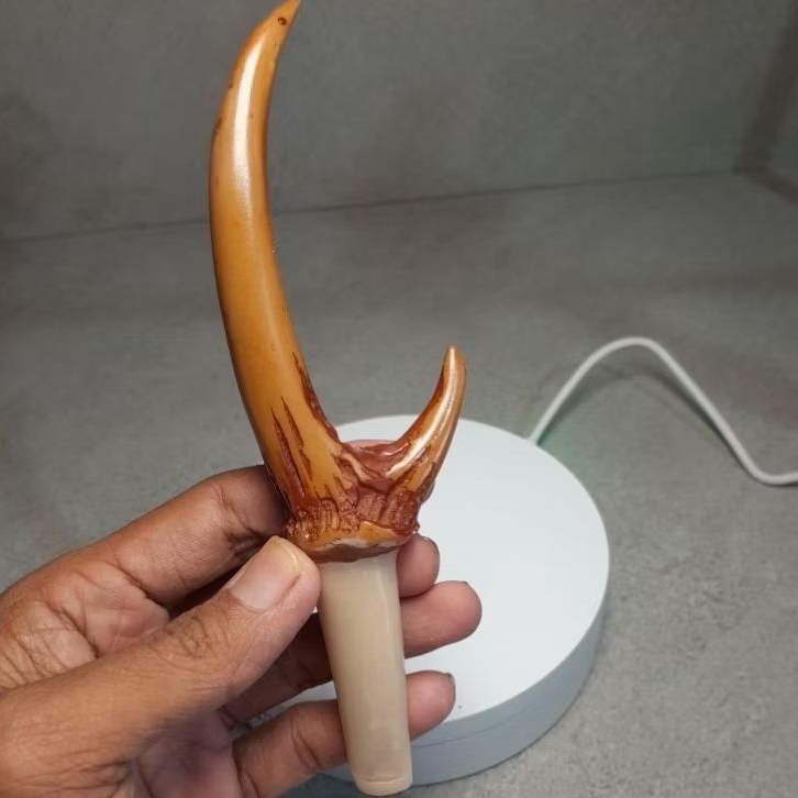 Pipa Rokok Once replika tanduk kijang
