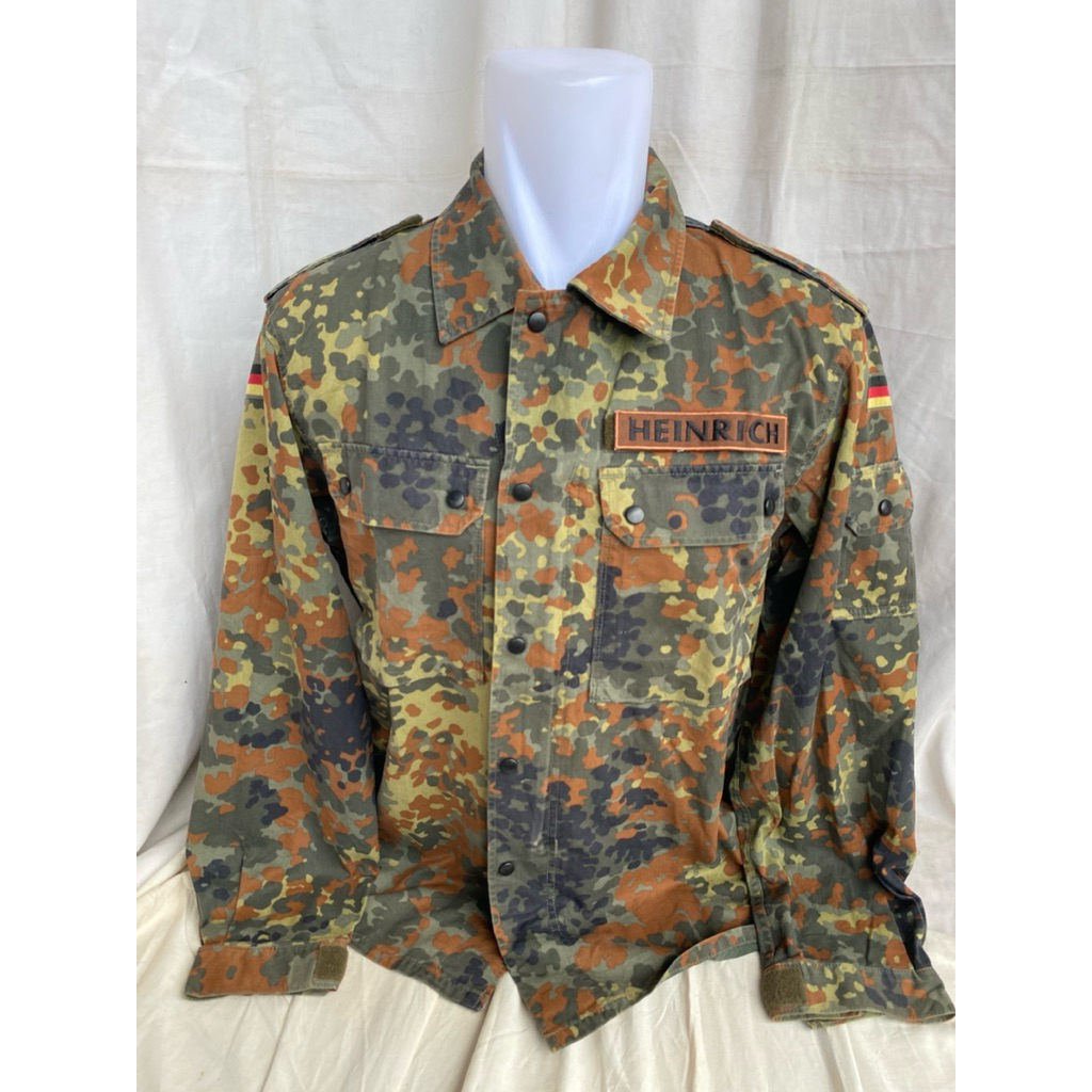 Kemeja BDU Camo Loreng Flecktarn Tentara Jerman Army Original (35)
