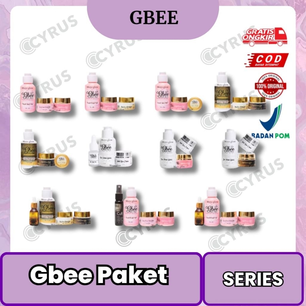 GBEE PAKET SERIES / GBEE SKINCARE / CREAM GBEE