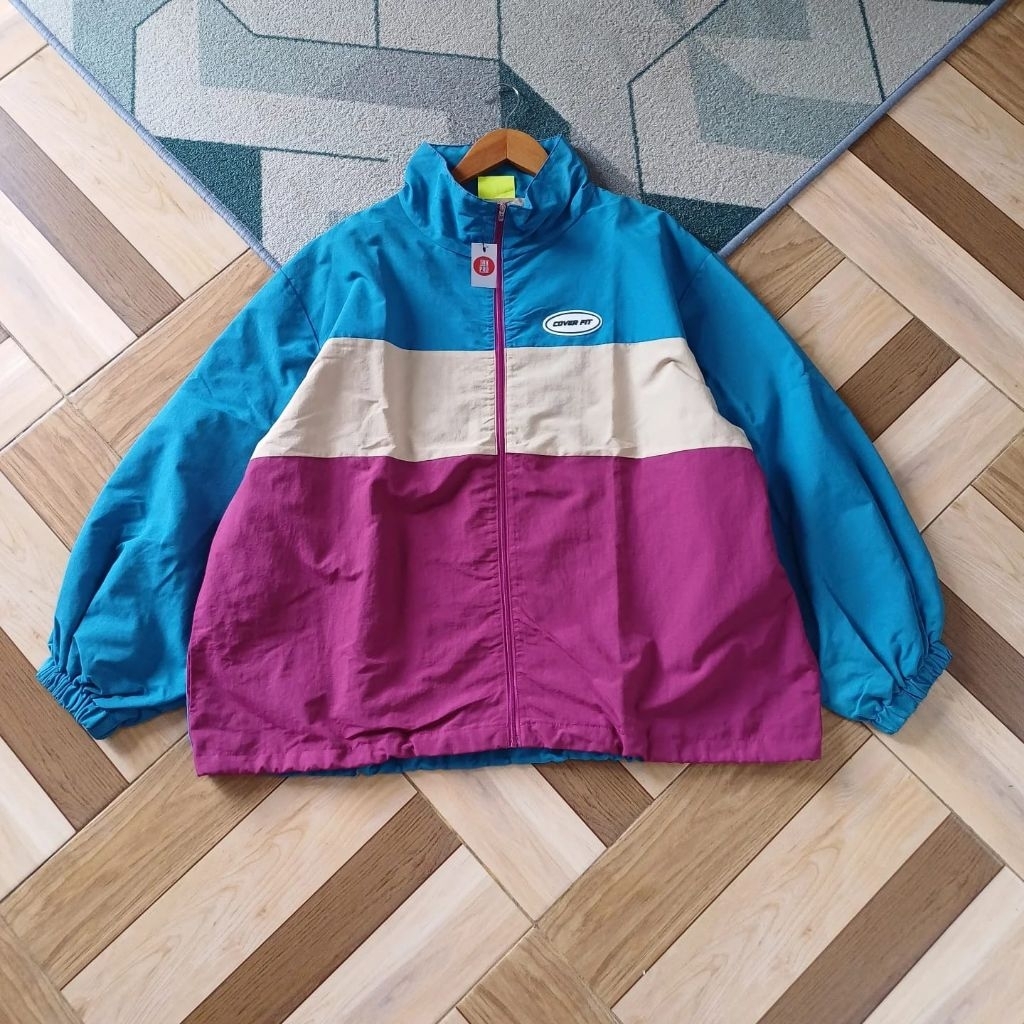 JACKET COLOR BLOCK OVERSIZE PRIA B79