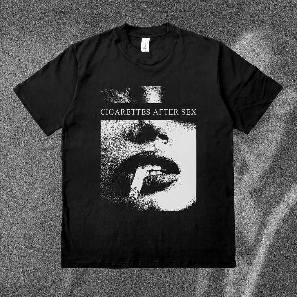 Cigarettes After Sex Heavyweight 16s - Kaos Band merch heavy Cotton Combed